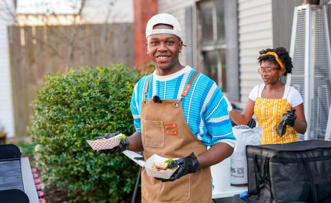 Chef Ty-Jai Tutson at Kulture Shock Influencer's Night
