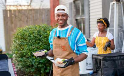 Chef Ty-Jai Tutson at Kulture Shock Influencer's Night